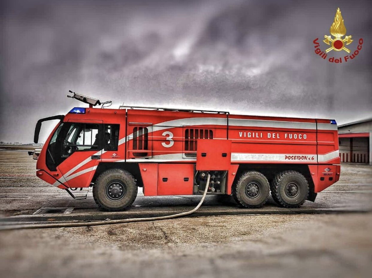 veicolo dei vigili del fuoco